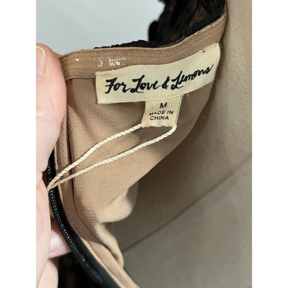 For Love & Lemons Beatrice Strappy Sequins Velvet Band Straps Mini Dress Sz Med - Picture 5 of 16